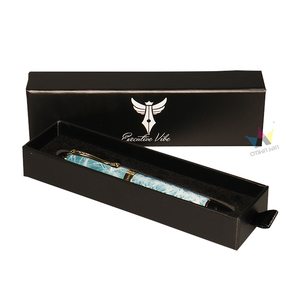 Customizable Signature Multi Function Luxury Cardboard Caja De Plumas Single Pen Packaging Box