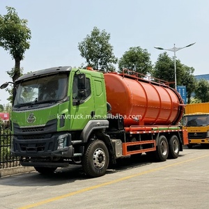Camión de succión de lodos y aguas residuales con bomba de vacío a presión de 8000-25000 litros, superventas, fabricado en China - Product Image 2