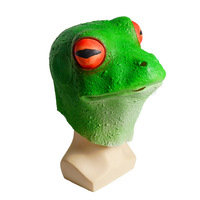 Masque en latex tête de canard effrayant de luxe pour costume de fête d'Halloween - Tendance 12-14 ans