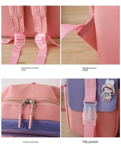 Étudiants de grande capacité de vente chaude d'usine sacs à dos et ensembles de boîtes à lunch pour étudiants mignons - Product Image 5