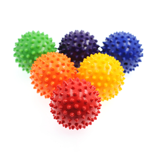 Hochwertiges benutzer definiertes Logo Design PVC Körper und Fuß Deep Tissue Therapy Gym <span class=keywords><strong>Massage</strong></span> <span class=keywords><strong>ball</strong></span> Myo fascial Release Spiky - Product Image 4