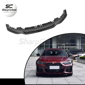 Kit de Carrocería con Lip Delantero de Fibra de Carbono Real para <span class=keywords><strong>BMW</strong></span> Serie 4 2021 <span class=keywords><strong>2022</strong></span> G26 <span class=keywords><strong>420i</strong></span> 430i 435i M440i 4 Puertas - Product Image 2