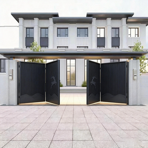 Diseño <span class=keywords><strong>de</strong></span> Puerta Moderna para Patio, Puertas <span class=keywords><strong>de</strong></span> Aluminio, Último Modelo <span class=keywords><strong>de</strong></span> Puerta <span class=keywords><strong>Principal</strong></span> Metálica, Puerta Corredera <span class=keywords><strong>de</strong></span> Esquina, Puerta Automática para <span class=keywords><strong>Entrada</strong></span> <span class=keywords><strong>de</strong></span> Vehículos - Product Image 1