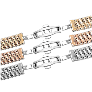 Bracelet en acier ultra-fin pour montres Longines Garland L4, bracelet de luxe en métal inoxydable, 18, 20, 22 mm - Product Image 6