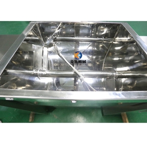 Mélangeur horizontal automatique industriel à ruban pour poudres, lait, farine, <span class=keywords><strong>épices</strong></span> et autres poudres sèches - Product Image 3
