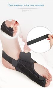 <span class=keywords><strong>Correcteur</strong></span> valgus de pouce en gel pour pieds masculins et féminins et séparateur d'orteils, couverture de soins des pieds, avec ceinture de correction de la douleur qui se chevauche - Product Image 4