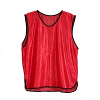 Maillots d'entraînement de football en maille respirante, gilets d'entraînement sans manches, séchage rapide, légers, imperméables, écologiques pour équipes de football