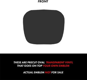 Película Protectora para Emblema de Coche Honda, 8.5MIL TPU, Protección de Logotipo Ennegrecido (para Honda CR-V 2023-2026) - Product Image 2