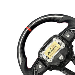 Volant de voiture en cuir de luxe et fibre de carbone GM.Modi-Hub Factory Sale pour <span class=keywords><strong>Dodge</strong></span> Charger 2016-2023 Challenger 2014-2020 <span class=keywords><strong>Durango</strong></span> - Product Image 5