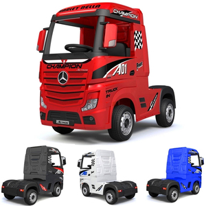 Camion Elettrico con Rimorchio 12V per Bambini, <span class=keywords><strong>Trattore</strong></span> Cavalcabile 24V, Modello 2020 con Licenza - Product Image 6