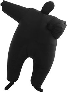 Disfraz Inflable de Ninja Enmascarado, Grande, de Terylene, con Serigrafía, Color Amarillo, <span class=keywords><strong>para</strong></span> Adultos, <span class=keywords><strong>Halloween</strong></span>, Mascota, en Oferta - Product Image 3