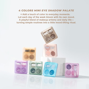 Palette Mini Ombretti 2026 Altamente Popolare, 4 Colori Setosi e Pratici, Produzione OEM - Product Image 2