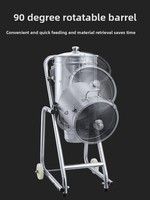 Shuangchao grote capaciteit fruit- en groentepulper, commerciële gehaktballenmaker, spinazie hogesnelheidsblender, pureemachine