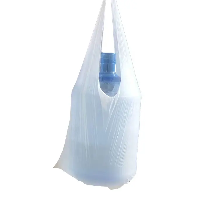 Özel renk 100% biyobozunur compostable PLA mısır nişastası temizle ambalaj çöp süpermarket çantaları