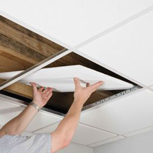 PVC Gỗ hiệu ứng PVC sinh thái Ốp phân vùng nội bộ Panels vẽ phòng bằng đá cẩm thạch không thấm nước tắm Trần sai thiết kế văn phòng - Product Image 4