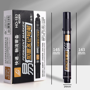 Marqueurs permanents rechargeables imperméables à base d'huile, séchage rapide, faible odeur, logo personnalisé, pointes durables, Free Horse HO-183 - Product Image 2