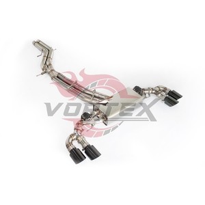 Vortex 304สแตนเลส valvetronic catback Exhaust System 1.5mm กระจกขัดเงา3นิ้ว Porsche Cayenne 9Y0 E3 3.0T 2.9T - Product Image 4