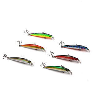 XINV 4.5g 70mm ABS Plastique OEM/ODM Usine Appât GO-011 Jerkbait Leurre Réaliste Top Vente Haute Qualité Artificiel Dur <span class=keywords><strong>Minnow</strong></span> - Product Image 1