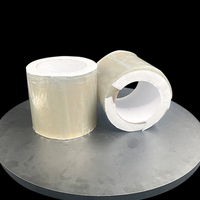 Rouleau de ruban en caoutchouc transparent simple face, joint d'étanchéité activé par l'eau, pour l'arrêt instantané des fuites, réparation et masquage des tuyaux étanches.