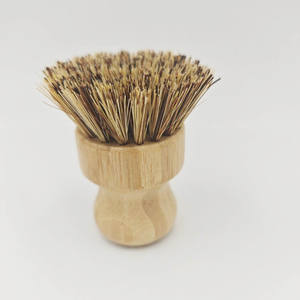 Buche Sisal Holz Küche Reinigungs bürsten Topf Peeling Geschirr Pinsel Holz - Product Image 4