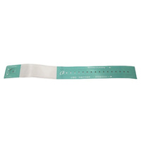 Bracelet en plastique RFID NFC personnalisable Code QR jetable PP impression médicale numéros de série patient pour événements vinyle