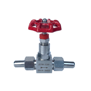 304 J23W-160P Thép Không Gỉ Kim Van Với Răng Bên Trong Hàn Với Chủ Đề Bên Ngoài Globe Van Giá Danh Sách - Product Image 1