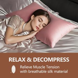 Noël luxe taie d'<span class=keywords><strong>oreiller</strong></span> en soie lisse haute qualité naturel <span class=keywords><strong>100</strong></span>% taies d'<span class=keywords><strong>oreiller</strong></span> en soie de mûrier - Product Image 2