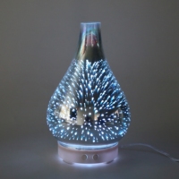 Mini bouteille de diffuseur d'arôme 3D, accessoire multicolore en verre, aromathérapie lumineuse, offre spéciale