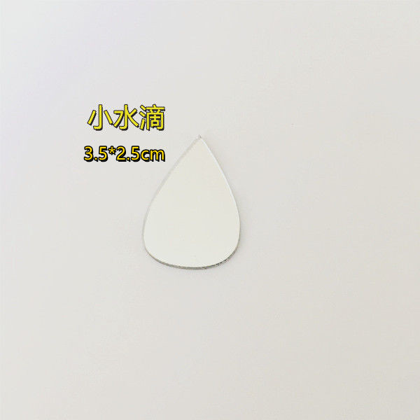 Transparent 5 petites gouttelettes d'eau (3,5*2,5 cm)