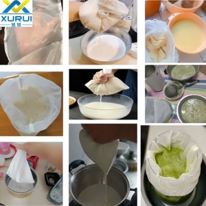 Bolsa de Filtro de Malla Monofilamento Reutilizable de Nylon de Grado Alimenticio Multiusos de Alta Eficiencia Xurui para Bebidas, Aceite y Líquidos Industriales - Product Image 4