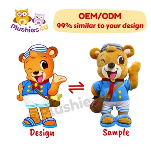 Đồ Chơi Nhồi Bông Làm Theo Yêu Cầu Của Nhà Sản Xuất OEM Chất Lượng Cao Đồ Chơi Nhồi Bông Nhân Vật Anime - Product Image 1