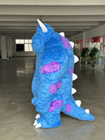 Disfraces de Halloween con Temática de Monstruos para Adultos, Disfraces de Cosplay, Trajes de Mascota Inflables de Monstruo Inc de 2/2.6 m