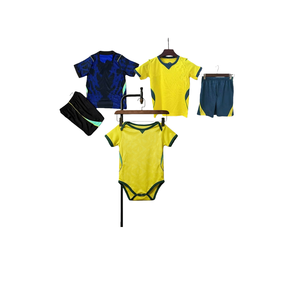 <span class=keywords><strong>Maglie</strong></span> da <span class=keywords><strong>Calcio</strong></span> Mondiali 2026 Nazionali Versione Giocatore e Thai per Uomo, <span class=keywords><strong>Bambino</strong></span> e Neonato - Coppa Brasile - Product Image 2