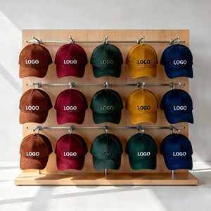 Casquette de baseball en suède 100 % coton de luxe haute qualité à 6 panneaux, profil bas, style papa, mode hip-hop, casquette de sport, casquettes en suède, casquette de baseball - Product Image 1