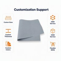 Tissu enduit Hypalon T5 durable, résistant à la flexion, résistant aux intempéries, tailles personnalisables, haute résistance à la déchirure Fanyang