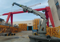 Grue de pont hydraulique pliable offshore 2,5T 6,5M