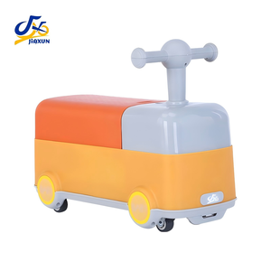 รถของเล่นเด็กแบบขี่ได้ ผลิตจากพลาสติก ขายส่ง รถโยกเด็กพร้อมที่เก็บของขนาดใหญ่ สำหรับเด็กอายุ 1-4 ปี หัดนั่ง หัดยืน หัดเดิน - Product Image 1