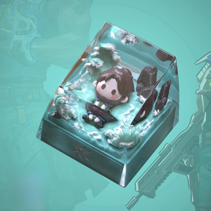 Tasti Personalizzati in Resina per Tastiera Meccanica Valorant, Keycap Artistici Raze Killjoy Sage - Product Image 6