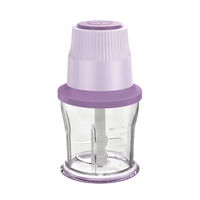 Mini hachoir électrique multi-usages pour aliments pour bébés, moteur en cuivre, hachoir à viande portable, capacité de 0,7 L, utilisation domestique et en restaurant