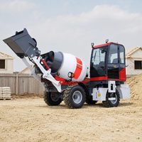 Camion malaxeur à béton certifié ISO 10 m³ 6x4 pour travaux routiers