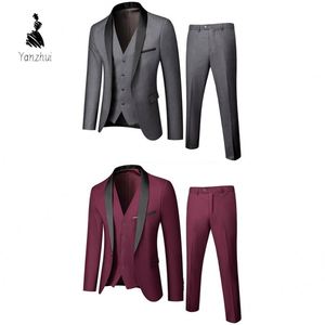 Costume 3 pièces à col YZ, <span class=keywords><strong>tenue</strong></span> de gros <span class=keywords><strong>pour</strong></span> jeunes animateurs, performances scéniques et mariages - Product Image 2