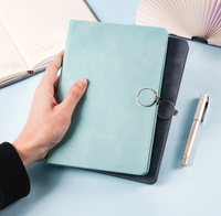 Carnet de notes en cuir à couverture rigide format A5 avec reliure cousue, logo personnalisé, cadeau d'entreprise, OEM