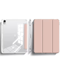 Étui transparent en acrylique pour iPad 7e, 8e, 9e, 10e génération, Air 4, 5, iPad 10.2, 11, 12.9, 13 pouces