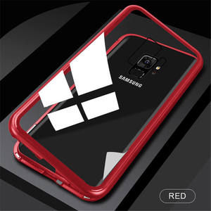 Pour <span class=keywords><strong>Samsung</strong></span> Galaxy S9 Couverture De Luxe De Haute Qualité Magnétique Flip Étui En Verre Pour GALAXY <span class=keywords><strong>S</strong></span> 9 S9plus <span class=keywords><strong>Coque</strong></span> - Product Image 1