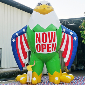 Ballon publicitaire géant en forme d'<span class=keywords><strong>aigle</strong></span>, drapeau patriotique, en PVC, pour utilisation en intérieur/extérieur - Product Image 5