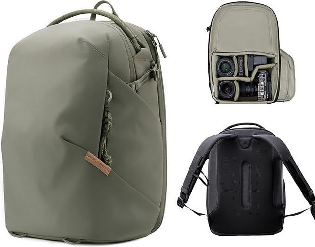 Photography Backpack Digital Waterproof Portable Oxford Material Camouflage Pattern Unisex Below 22L Daily Commuting Travel Use
