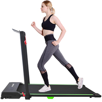 Premium Portable marche Fitness Ultra mince tapis de marche bureau plus petit endroit LED affichage tapis de marche tapis roulant