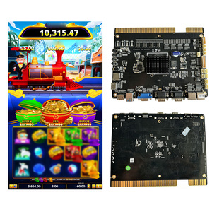 เครื่องเล่นวิดีโอเกมหยอดเหรียญภาษาอังกฤษ LUCK Arcade Skill Game รองรับผู้เล่นหลายคน เชื่อมต่อผ่าน USB ใช้ไฟ 110-240V เหมาะสำหรับสวนสนุก - Product Image 3