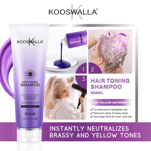 Kooswalla - Champú Tono Morado/<span class=keywords><strong>Azul</strong></span> Anti-Amarillo <span class=keywords><strong>para</strong></span> Cabello Rubio, Marca Privada Profesional <span class=keywords><strong>para</strong></span> Salón de Belleza - Product Image 3