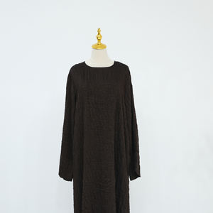 हॉट <span class=keywords><strong>2026</strong></span> के नए कस्टम रामदान इड इस्लामिक कपड़े सुरुचिपूर्ण दुबाई अबाया महिला मुस्लिम पोशाक 3 डी बबल पॉलिएस्टर ओपन - Product Image 3